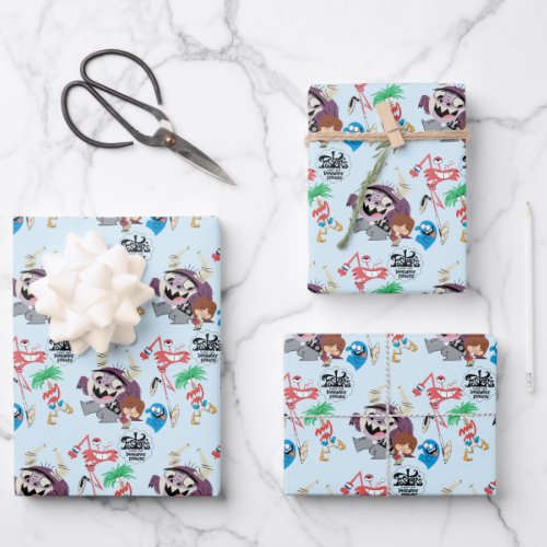 Fosters Home for Imaginary Friends  Dancing Wrapping Paper Sheets