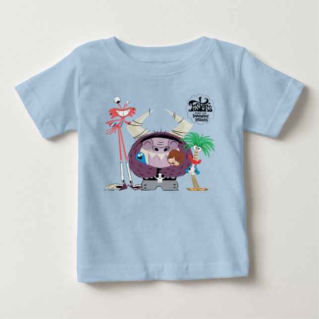Foster's Home for Imaginary Friends | Group Hug Baby T-Shirt (Front)
