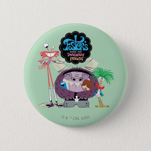 Fosters Home for Imaginary Friends  Group Hug Button