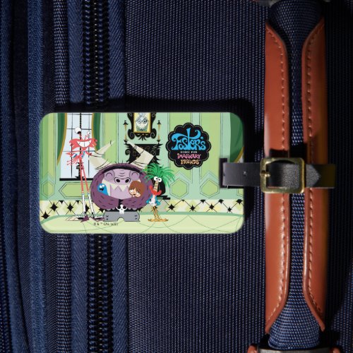 Fosters Home for Imaginary Friends  Group Hug Luggage Tag