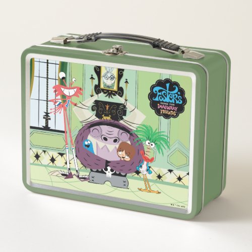 Fosters Home for Imaginary Friends  Group Hug Metal Lunch Box