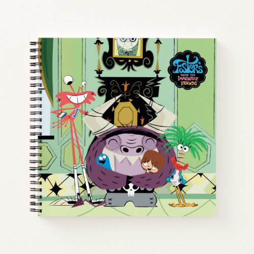 Fosters Home for Imaginary Friends  Group Hug Notebook