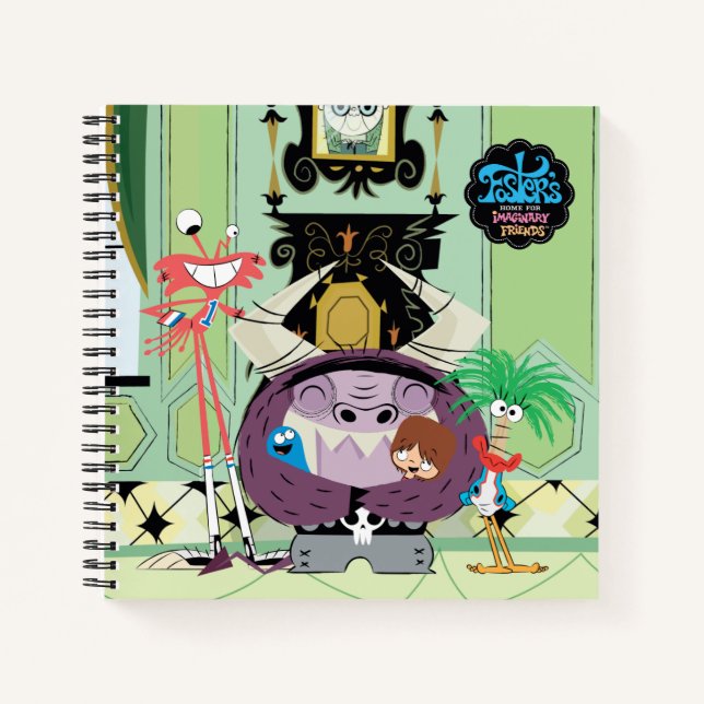 Foster's Home for Imaginary Friends | Group Hug Notebook (Front)