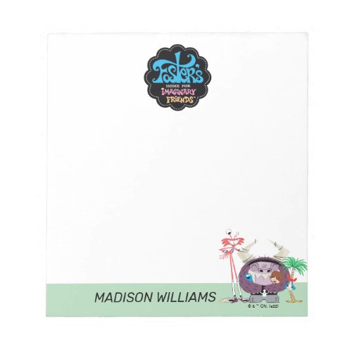 Fosters Home for Imaginary Friends  Group Hug Notepad