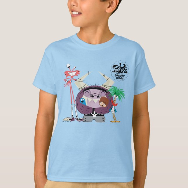 Foster's Home for Imaginary Friends | Group Hug T-Shirt (Front)