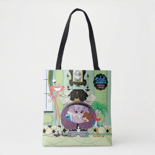 Fosters Home for Imaginary Friends  Group Hug Tote Bag