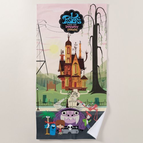 Fosters Home for Imaginary Friends  Hanging Out Beach Towel