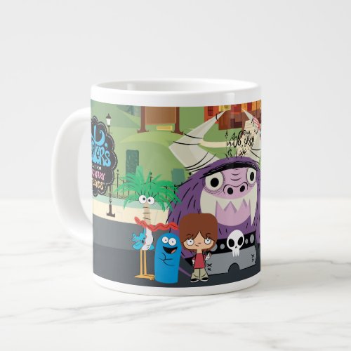 Fosters Home for Imaginary Friends  Hanging Out Giant Coffee Mug