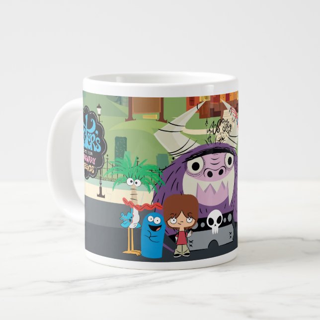 Foster's Home for Imaginary Friends | Hanging Out Giant Coffee Mug (Front Left)