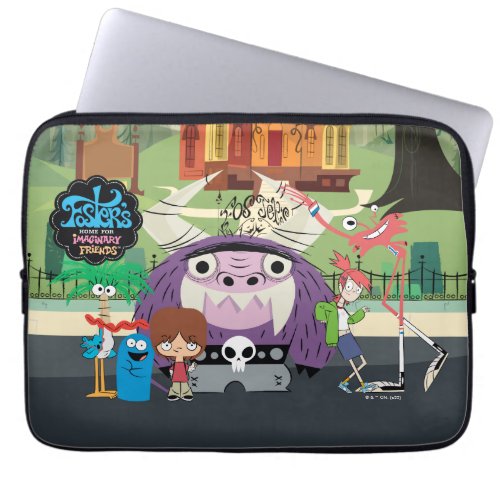 Fosters Home for Imaginary Friends  Hanging Out Laptop Sleeve