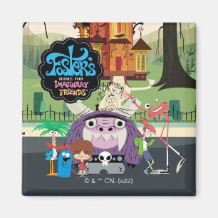 Foster's Home for Imaginary Friends Hanging Out Magnet