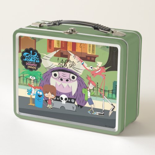 Fosters Home for Imaginary Friends  Hanging Out Metal Lunch Box