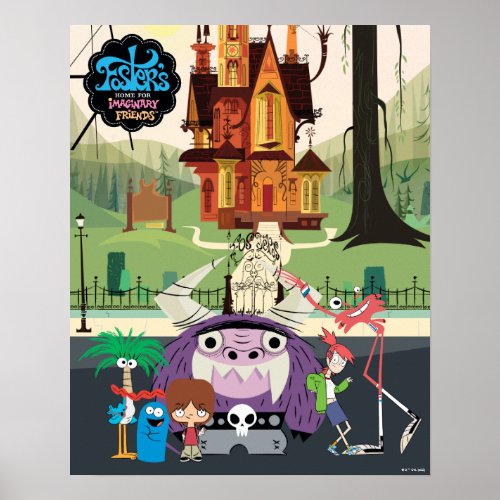 Fosters Home for Imaginary Friends  Hanging Out Poster