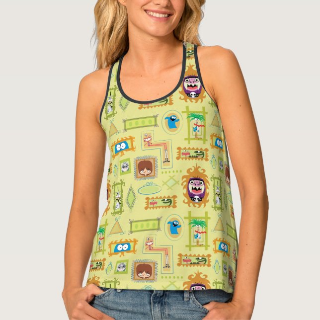 Foster's Home for Imaginary Friends | Photo Wall Tank Top (Front)