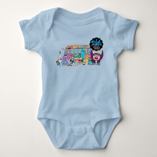 Foster's Home for Imaginary Friends | School Bus Baby Bodysuit (Front)
