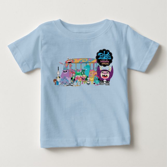 Foster's Home for Imaginary Friends | School Bus Baby T-Shirt (Front)