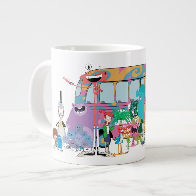 Foster's Home for Imaginary Friends | School Bus Giant Coffee Mug (Front Left)