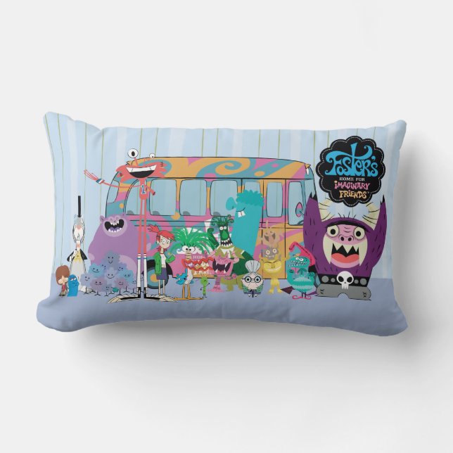 Foster's Home for Imaginary Friends | School Bus Lumbar Pillow (Front)
