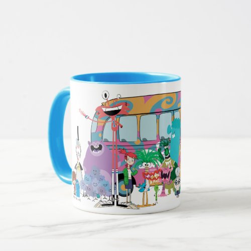 Fosters Home for Imaginary Friends  School Bus Mug