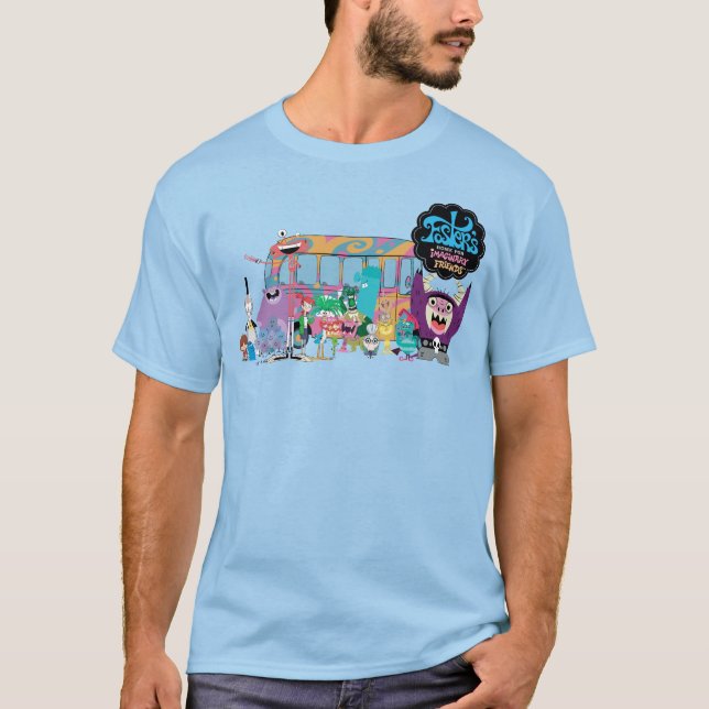 Foster's Home for Imaginary Friends | School Bus T-Shirt (Front)