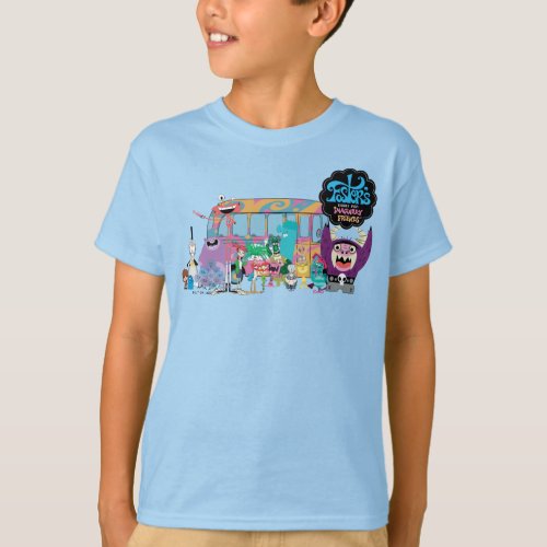 Fosters Home for Imaginary Friends  School Bus T_Shirt