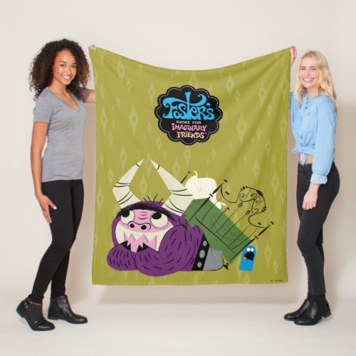 Fosters Home for Imaginary Friends  Under Bed Fleece Blanket