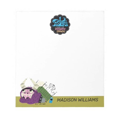 Fosters Home for Imaginary Friends  Under Bed Notepad