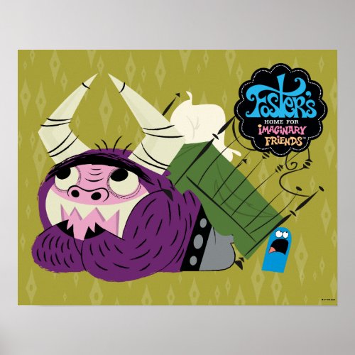 Fosters Home for Imaginary Friends  Under Bed Poster