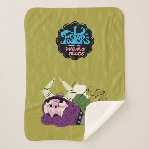 Fosters Home for Imaginary Friends  Under Bed Sherpa Blanket