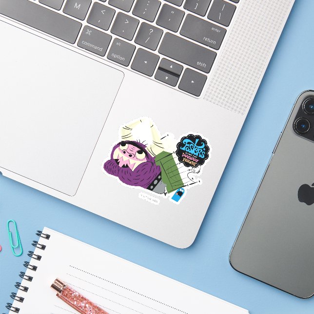 Foster's Home for Imaginary Friends | Under Bed Sticker (Laptop w/ iPhone)