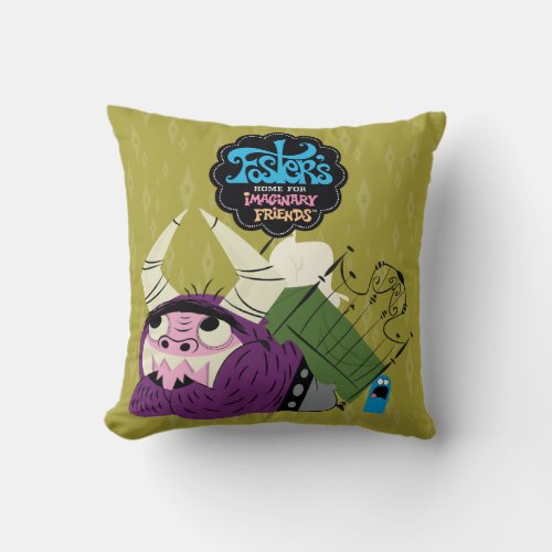 Fosters Home for Imaginary Friends  Under Bed Throw Pillow