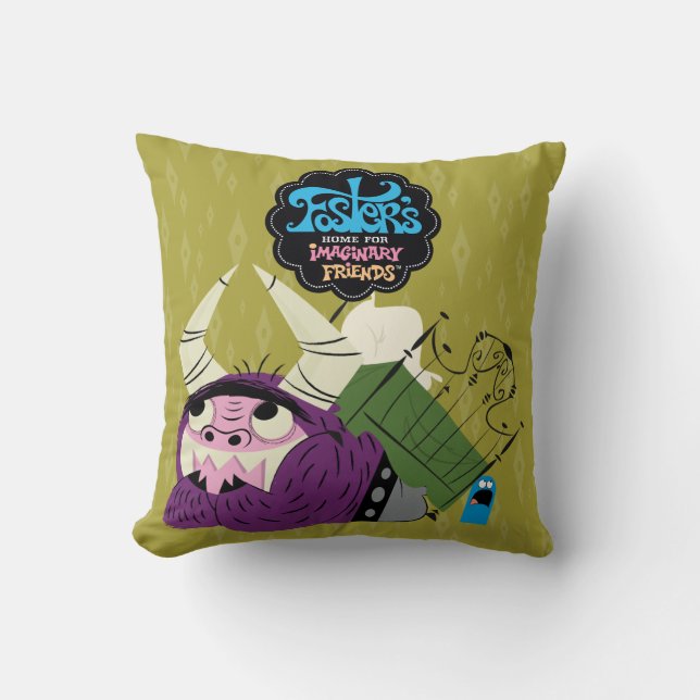 Foster's Home for Imaginary Friends | Under Bed Throw Pillow (Front)