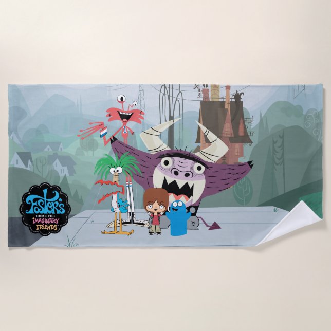 Foster's Home for Imaginary Friends | Welcome Beach Towel (Front)