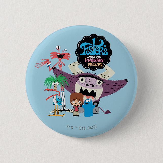 Foster's Home for Imaginary Friends | Welcome Button (Front)