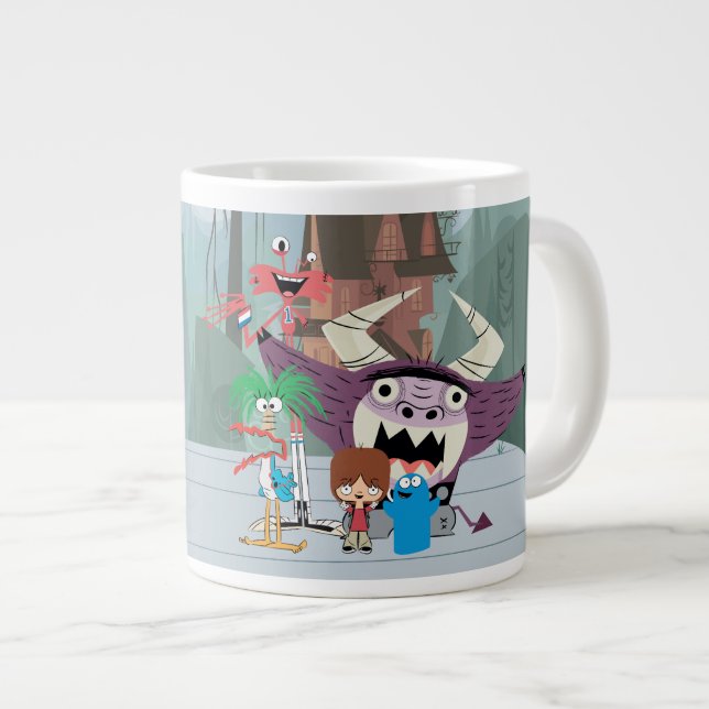 Foster's Home for Imaginary Friends | Welcome Giant Coffee Mug (Front Right)