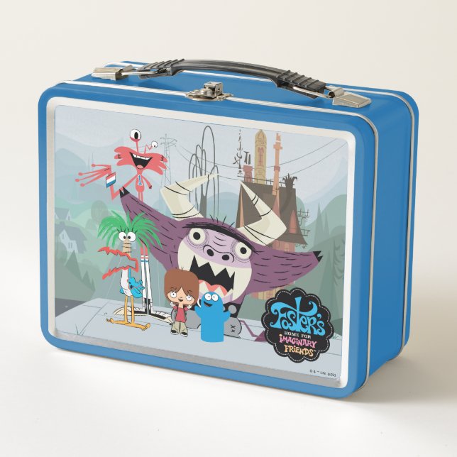 Foster's Home for Imaginary Friends | Welcome Metal Lunch Box (Front)