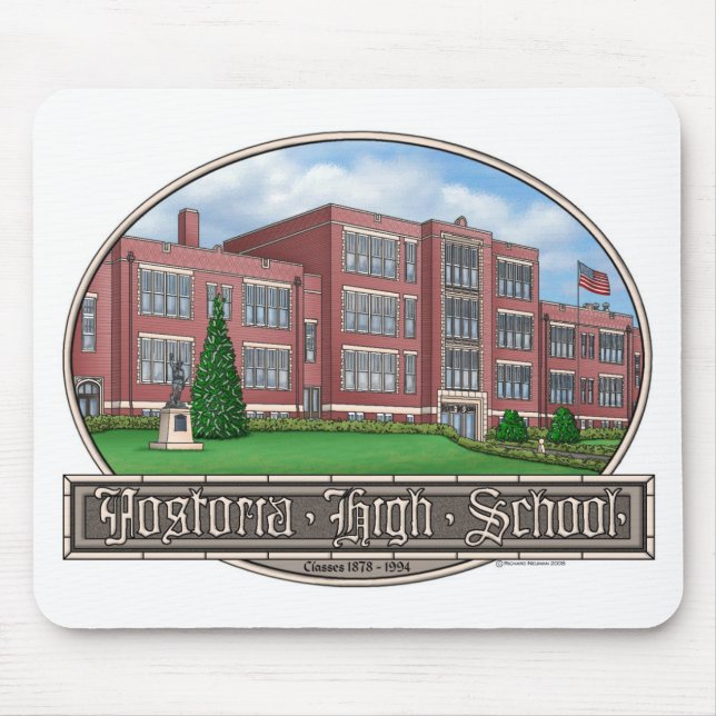 Fostoria High School Mousepad (Front)