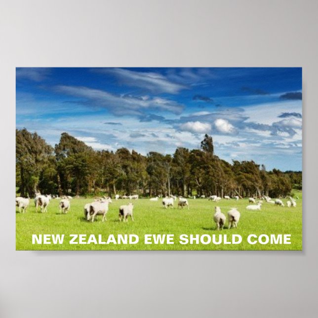 FOTC New Zealand Ewe Should Come Poster (Front)