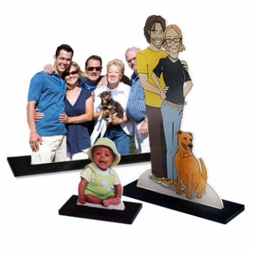 Foto esculturas personalizadas cutout