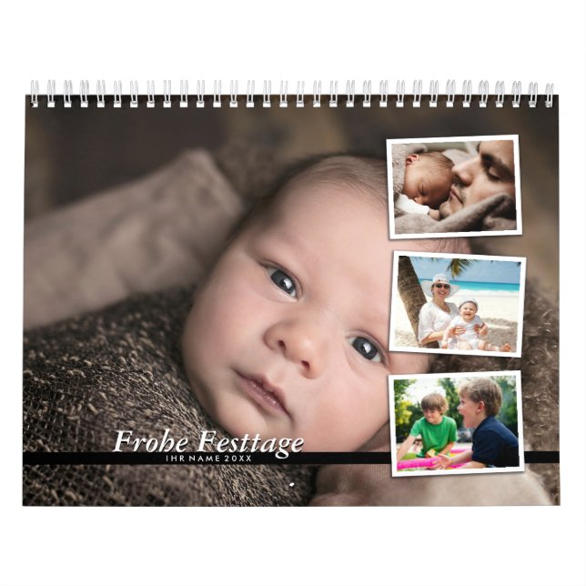 Fotokalender gestalten - Familienkalender 2024 Calendar (Cover)