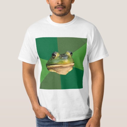 Foul Bachelor Frog Advice Animal Meme T_Shirt