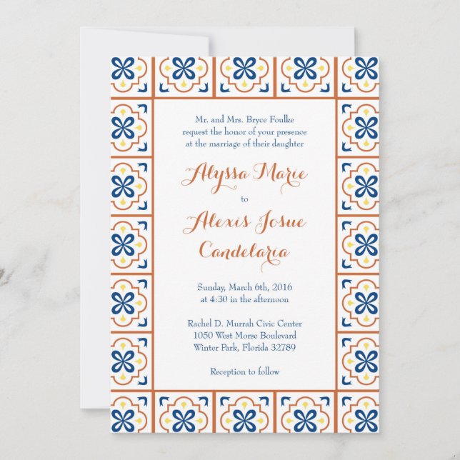 Foulke invitation English (Front)