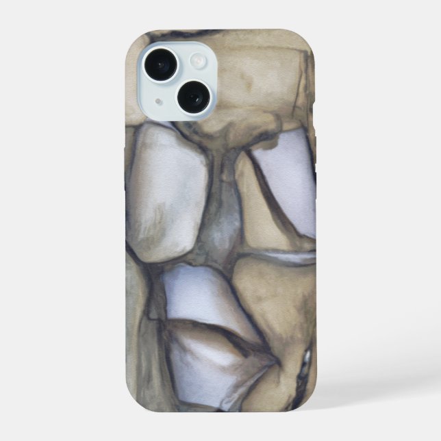 Found Art - Cool Rock Pattern Iphone Case (Back)