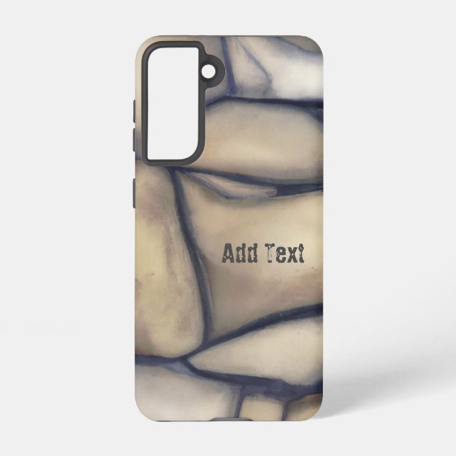 Found Art - Cool Rock Pattern Samsung Galaxy Case (Back)