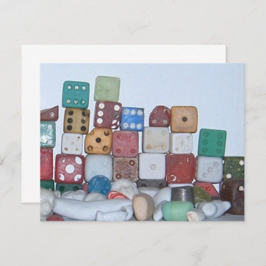 Found at the Beach Found Objects (Front/Back)