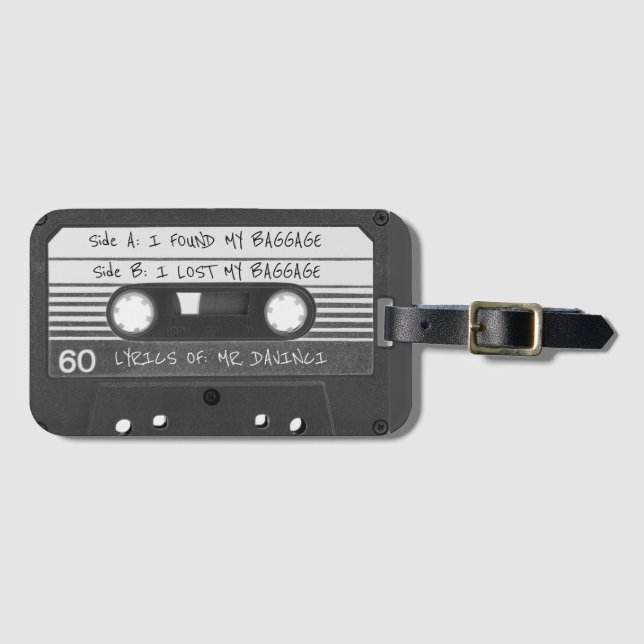 Found baggage or not luggage tag (Front Horizontal)