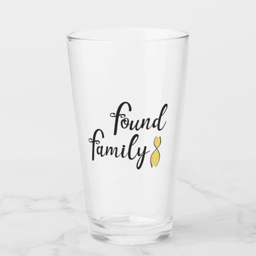 Found Family DNA Glass