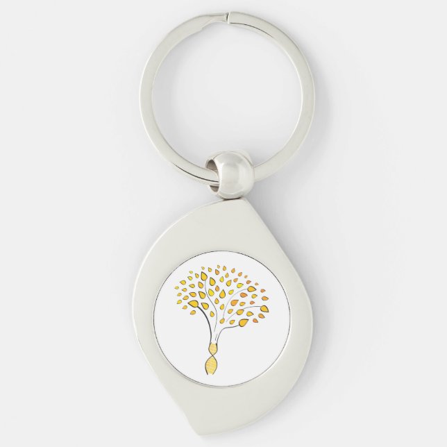 Found Family DNA Tree Keychain (Front)