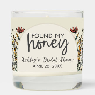 Found My Honey - Boho Flowers Bridal Shower Scented Candle