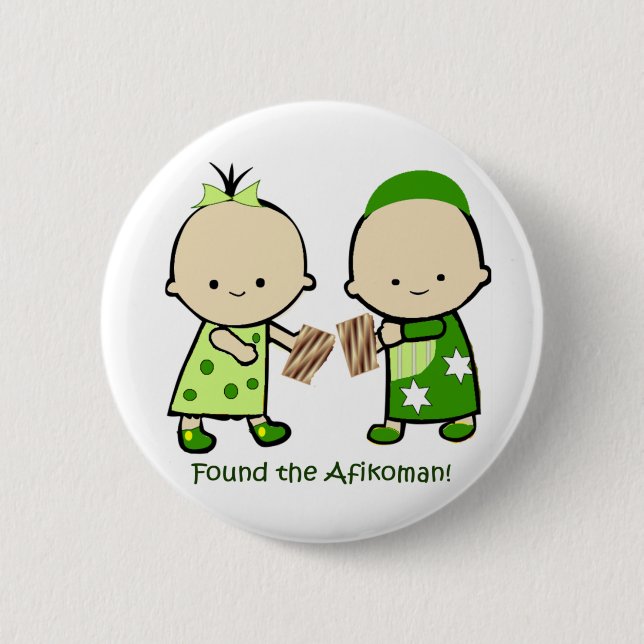 Found the Afikoman Button (Front)